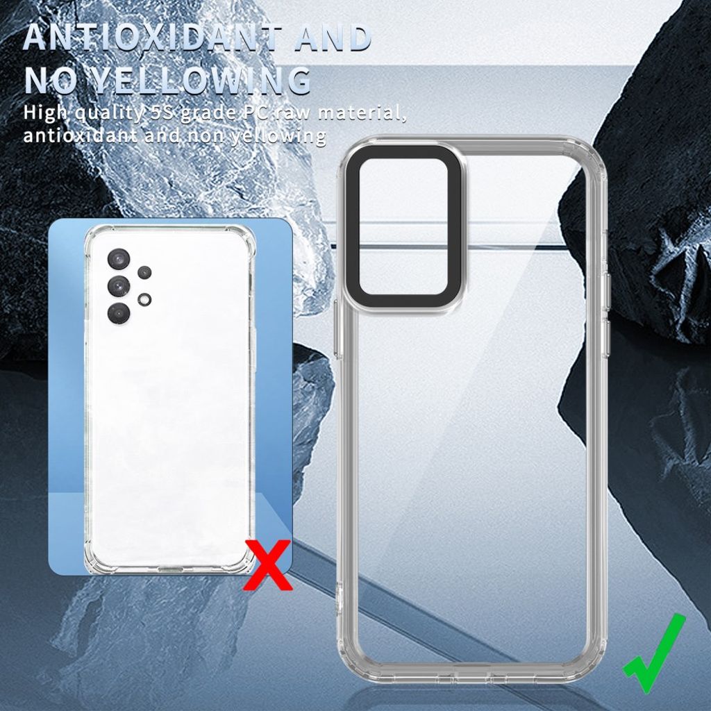 Samsung Galaxy A32 4G Kuori - Läpinäkyvä