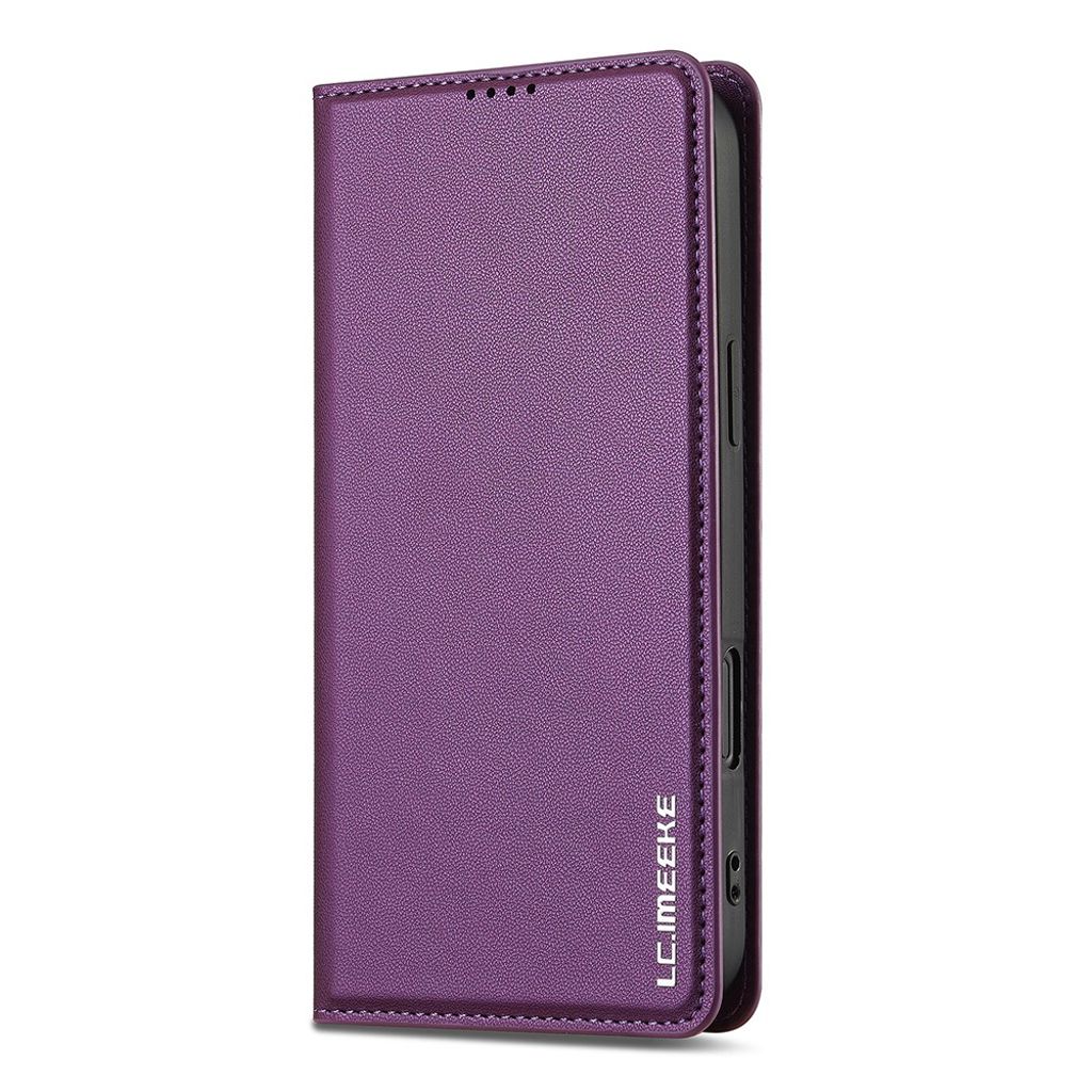 LC.IMEEKE iPhone 17 Wallet Cover - Purple