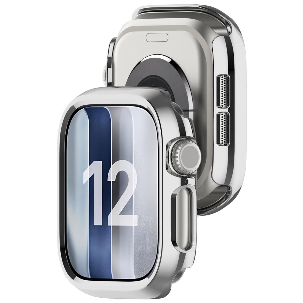 Apple Watch 12 42mm Halvdekkende deksel - Sølv
