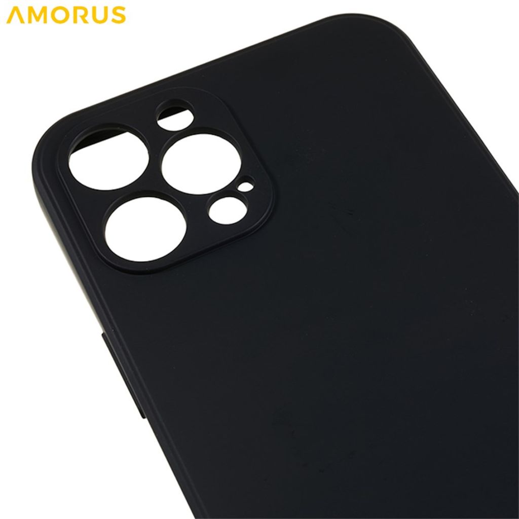AMORUS iPhone 12 Pro Max TPU Cover - Sort