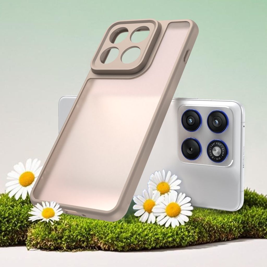 Motorola Edge 70 5G Case Drop Proof Hybrid Frosted - Orange