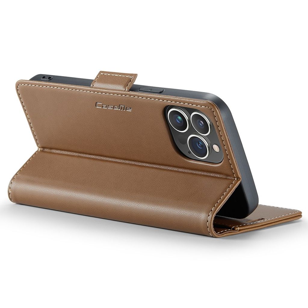CASEME iPhone 15 Pro Max Cover with Card Slots - Brown