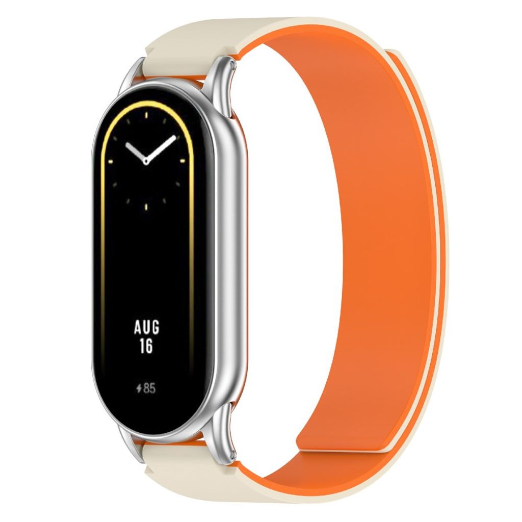 Xiaomi Smart Band 10 Kellonranneke, Silikoni - beige, oranssi
