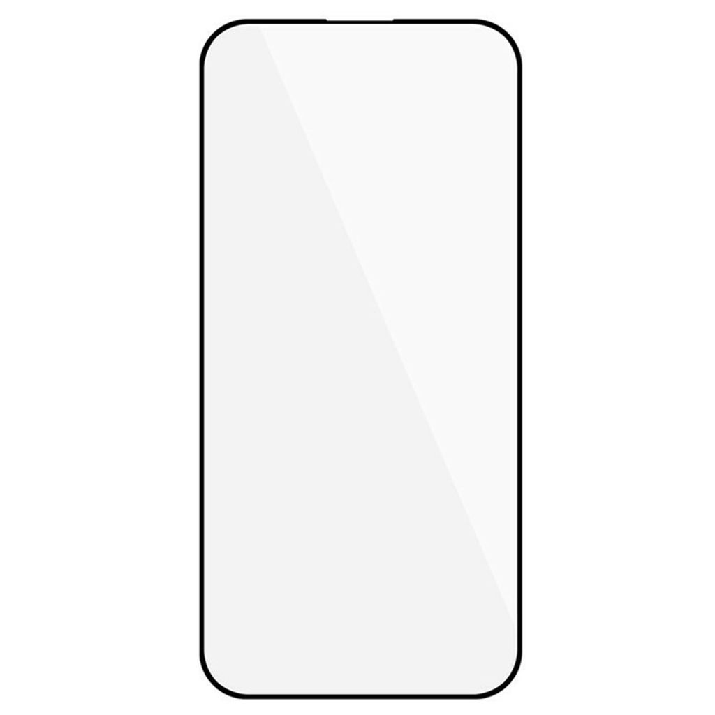 iPhone 14 Pro Skärmskydd i Aluminium-Silikonglas - Svart Kant