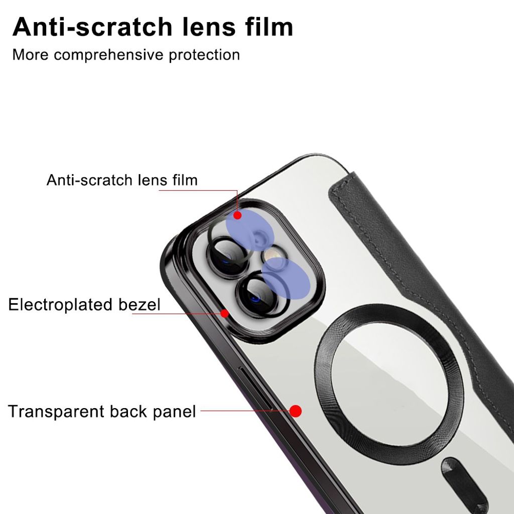 iPhone 12 Kotelo MagSafe - Violetti