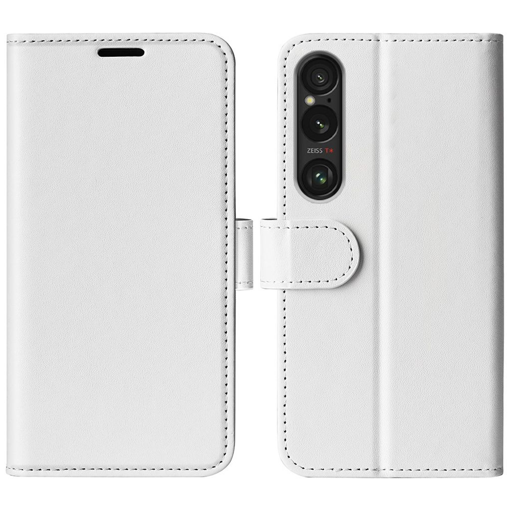 Sony Xperia 1 VII Plånboksfodral med Kortfack - Vit