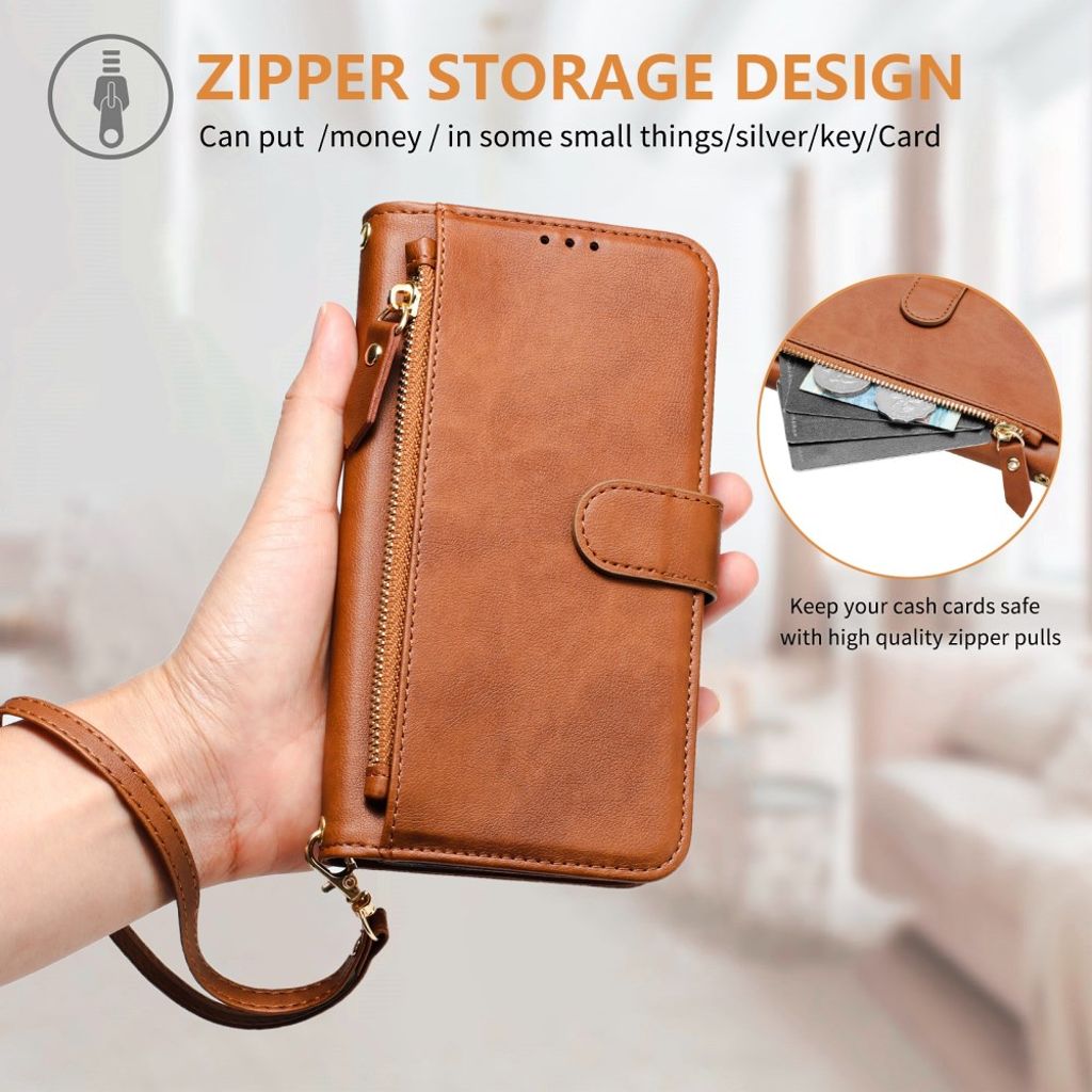 Xiaomi 15T Etui med Kortspor - Brun