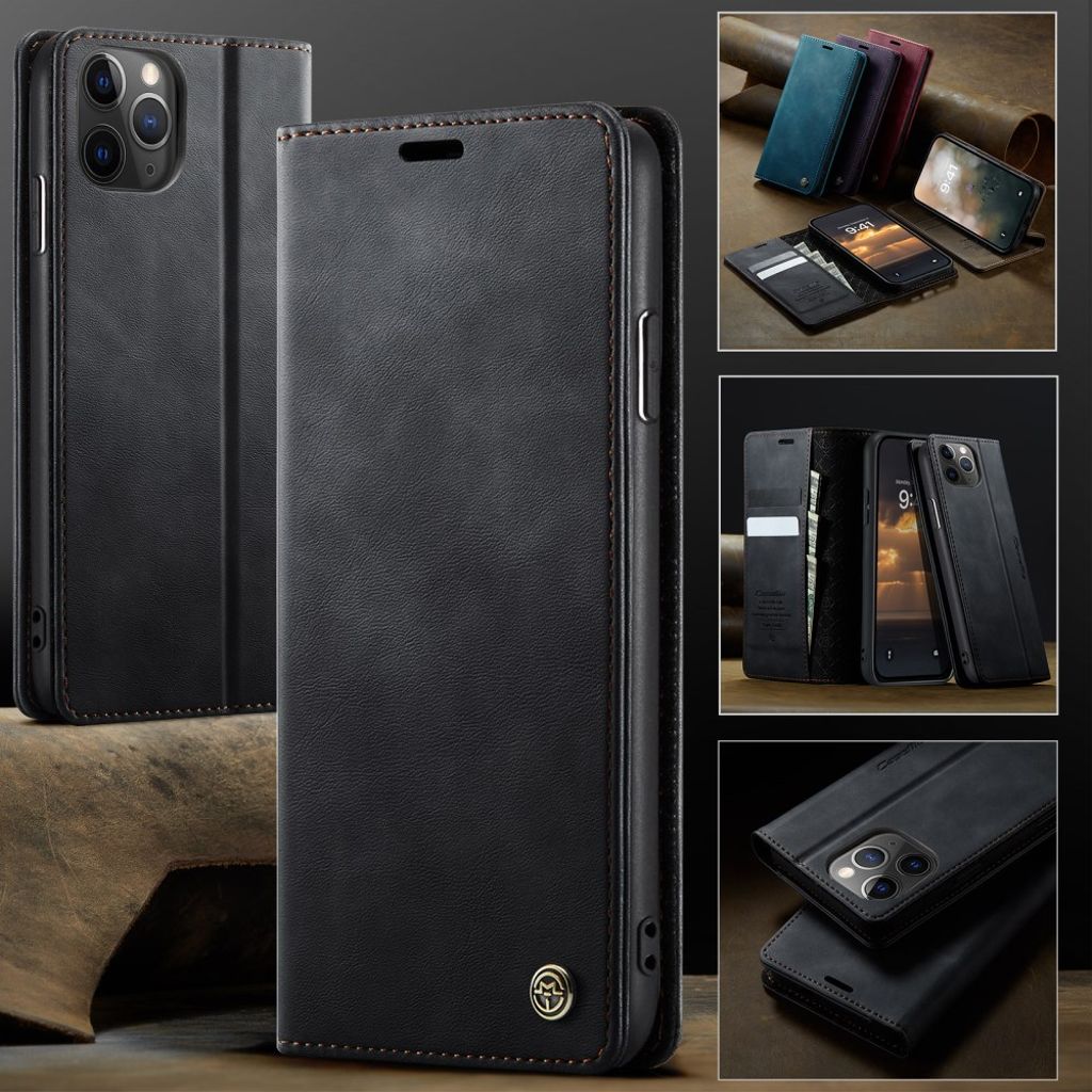 CASEME iPhone 11 Pro Cover with Stand - Black