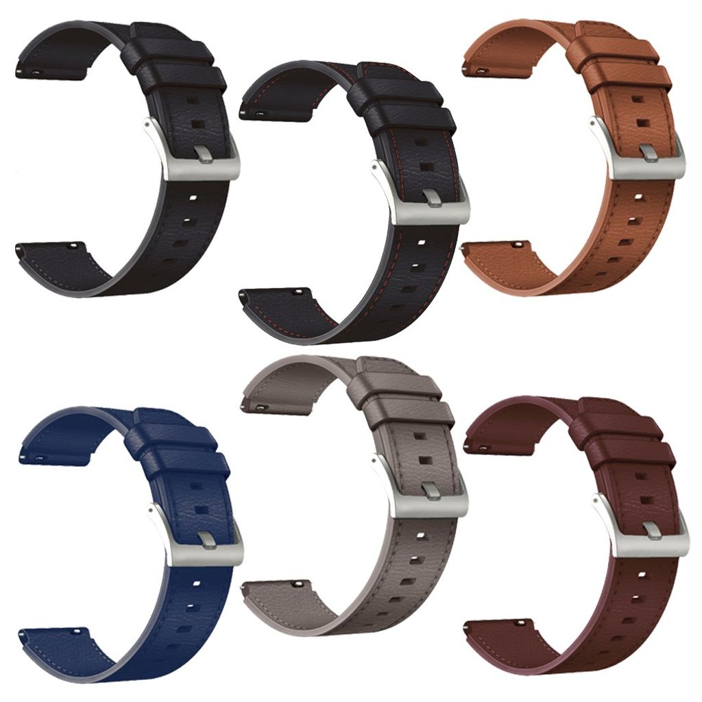 Huawei Watch GT 2 46mm/GT 2 Pro Klockarmband PU-Läder – Grå