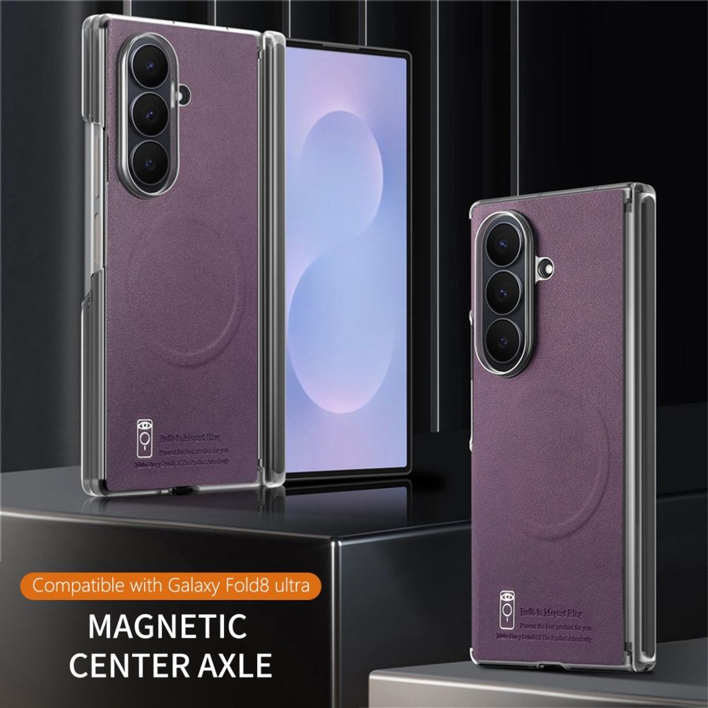 Samsung Galaxy Z Fold8 Ultra MagSafe Kuori - Violetti