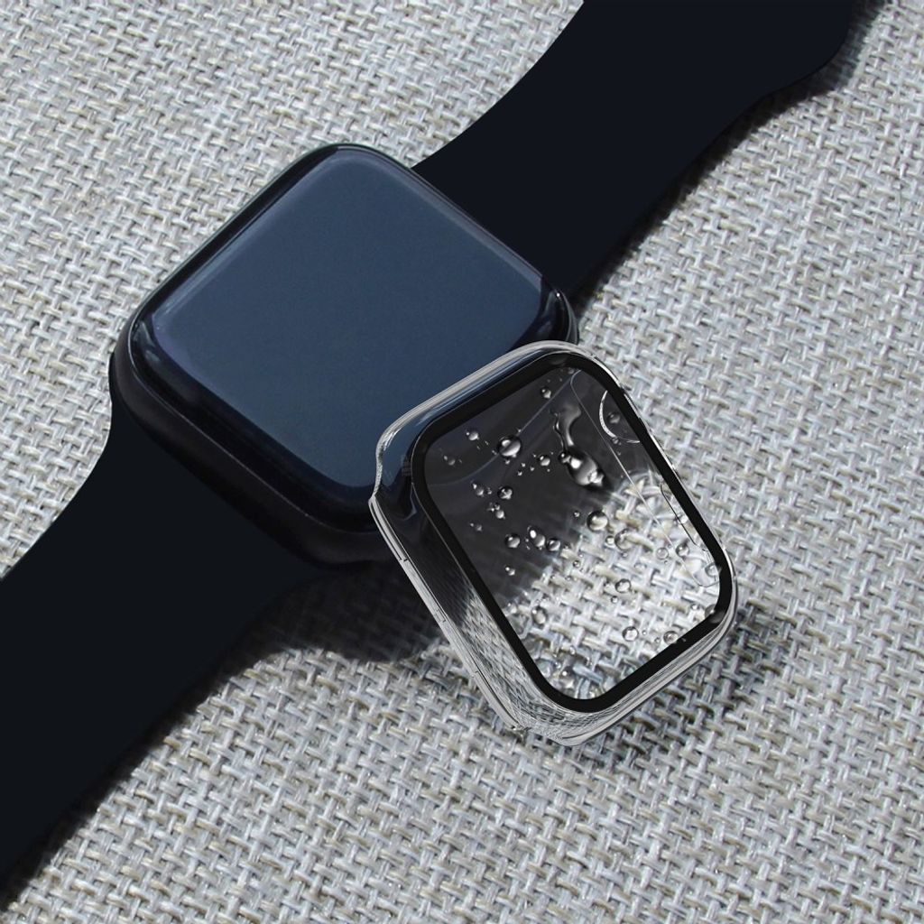 Apple Watch SE/SE (2022)/Serie 6/5/4 Cover med Skærmbeskyttelse – Gennemsigtig