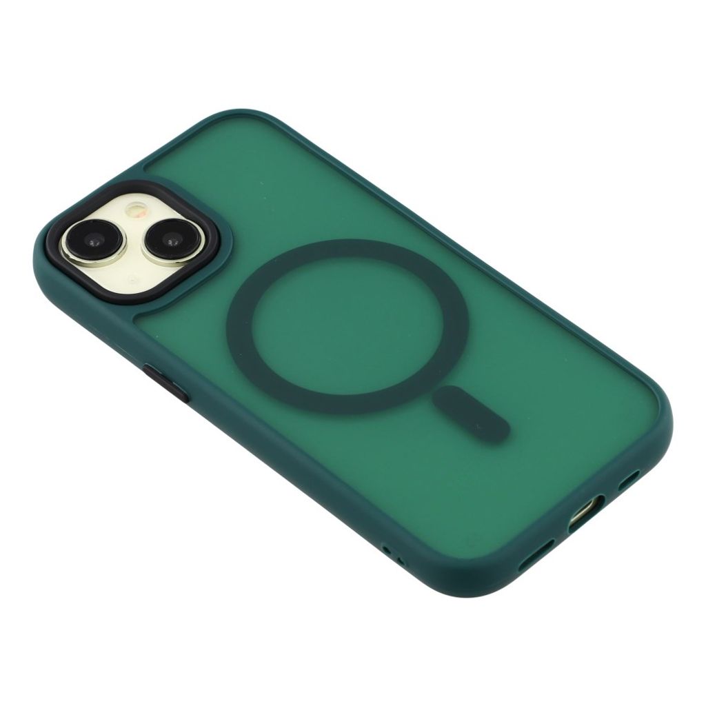 iPhone 15 Plus Kuori MagSafe - Vihreä