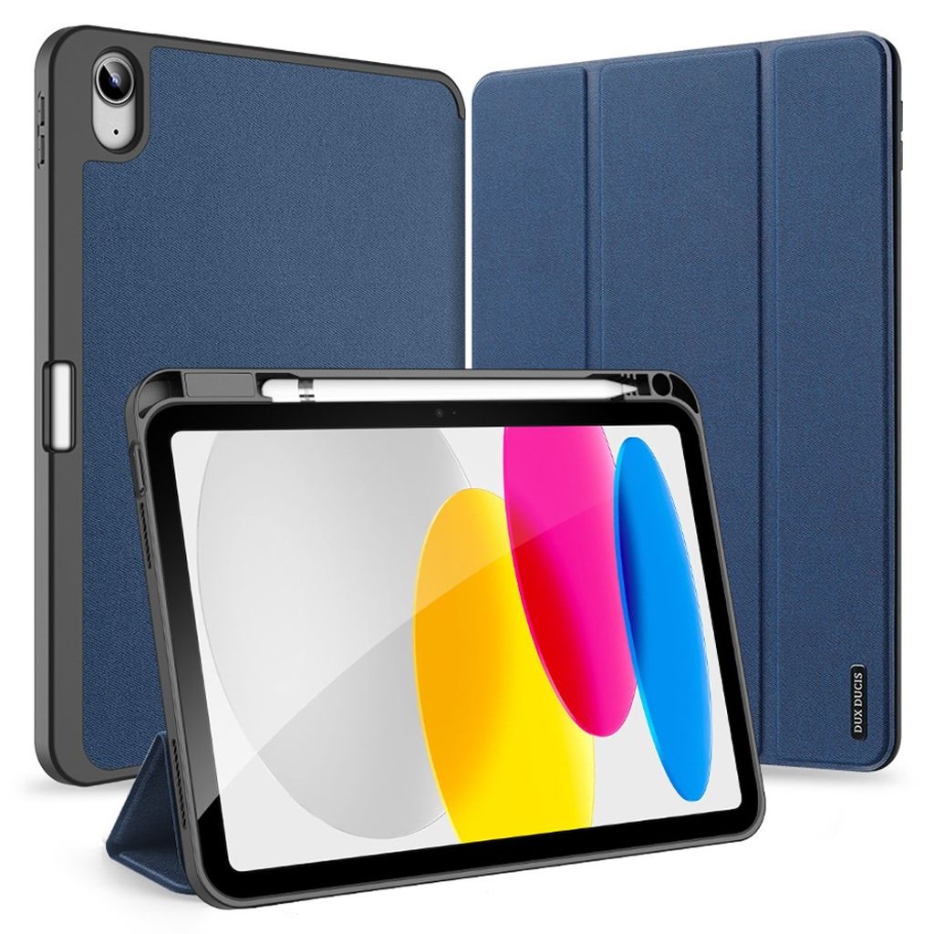 Dux Ducis iPad A16 11" 2025/10.9" 2024 Flip cover med holder til styluspen - Blå