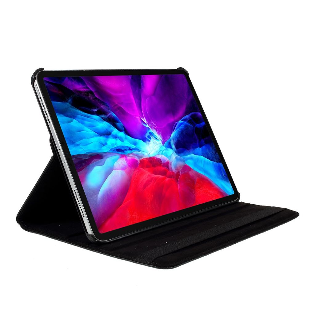 iPad Air 11"/10.9"/Pro 11" Etui med roterende stativ - Svart