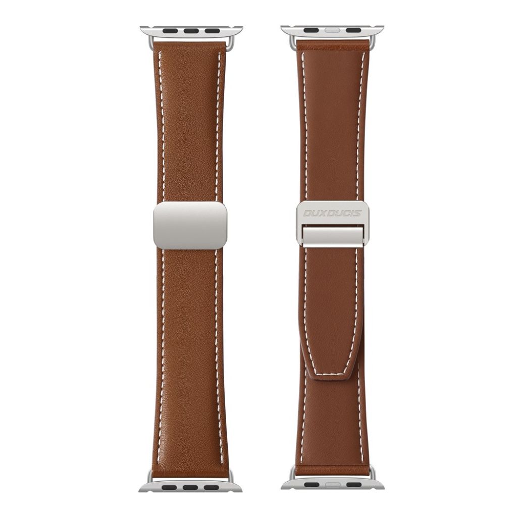 DUX DUCIS YA Series Apple Watch 38/40/41/42mm Urrem i ægte læder - Brun