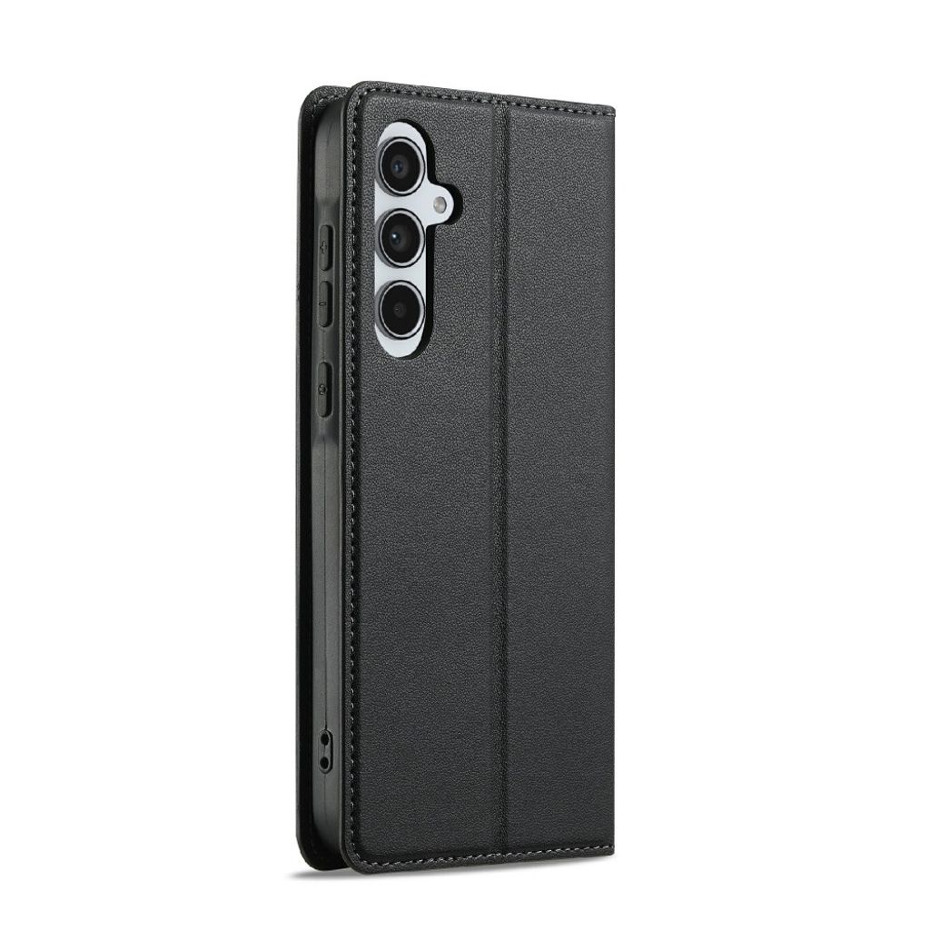 LC.IMEEKE Samsung Galaxy S25 FE Plånboksfodral - Svart
