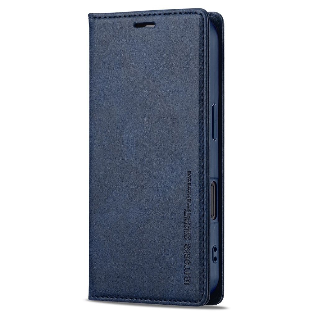 LC.IMEEKE iPhone 16 Plus Wallet Cover - Blue