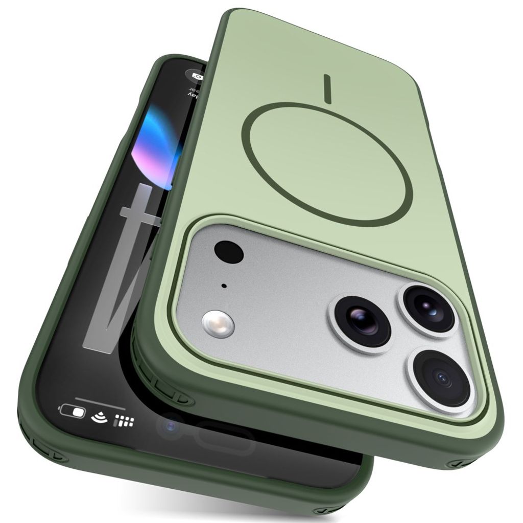 iPhone 18 Pro Max/17 Pro Max MagSafe Skal - Grön