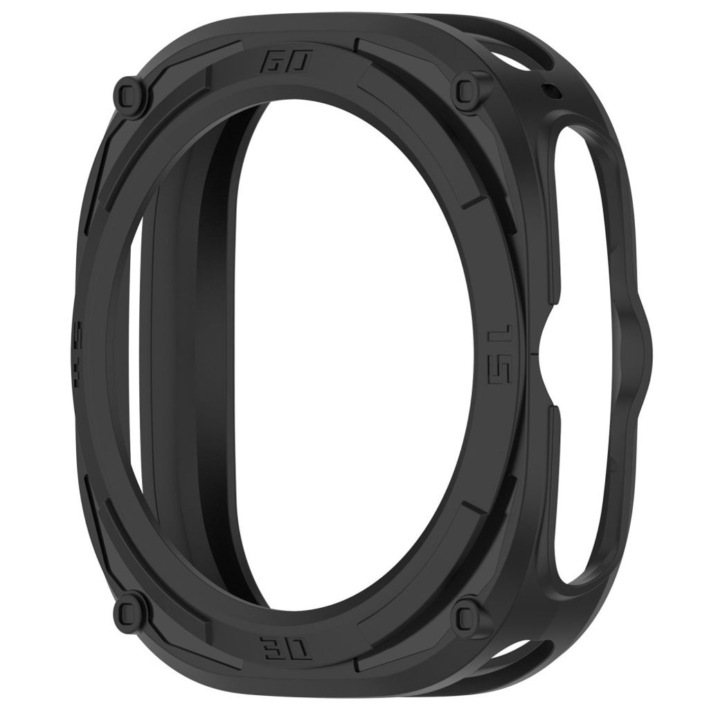 Samsung Galaxy Watch Ultra2 47mm Armor Mecha Støtsikkert Deksel - Svart