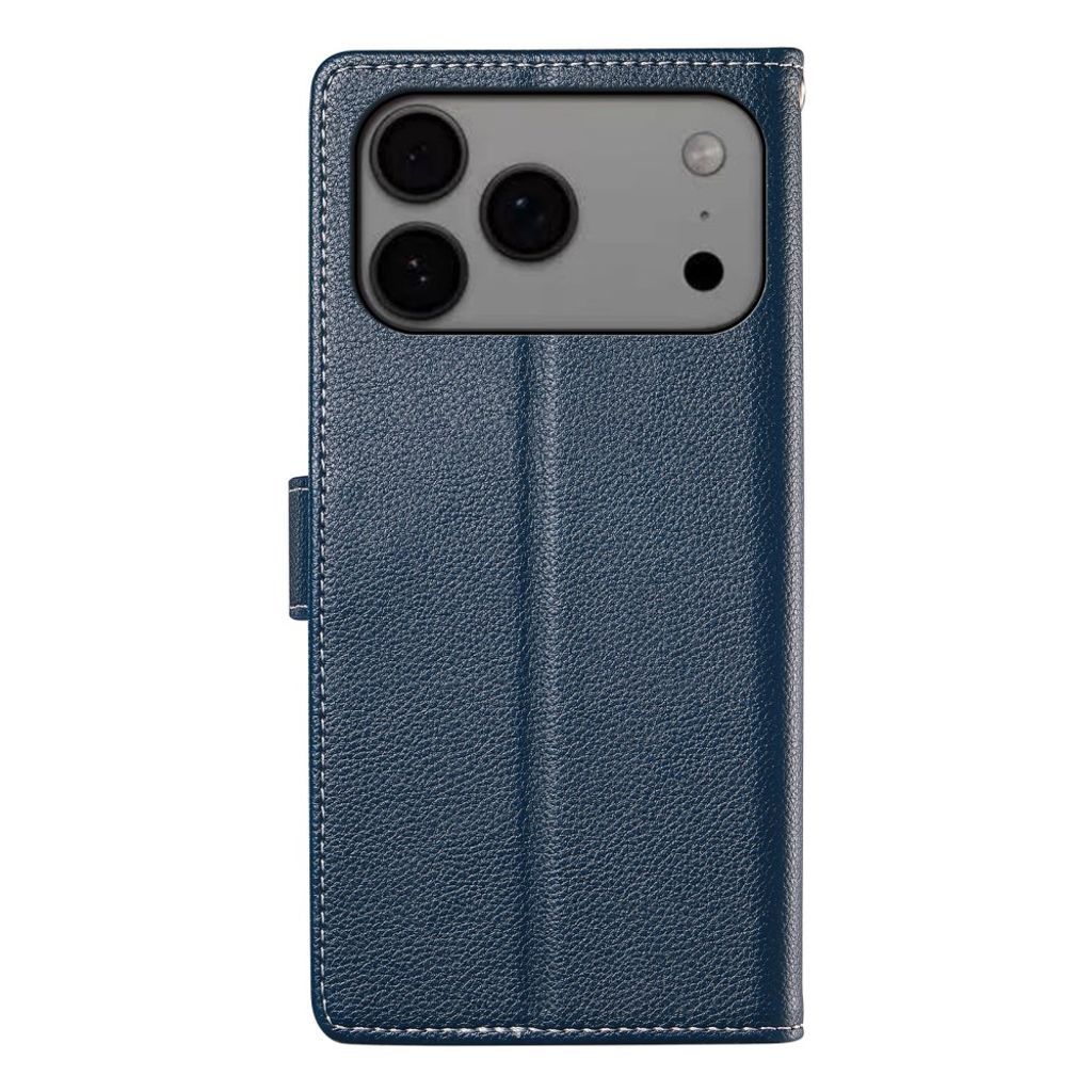 iPhone 18 Pro Max/17 Pro Max lommebokdeksel – mørkeblå