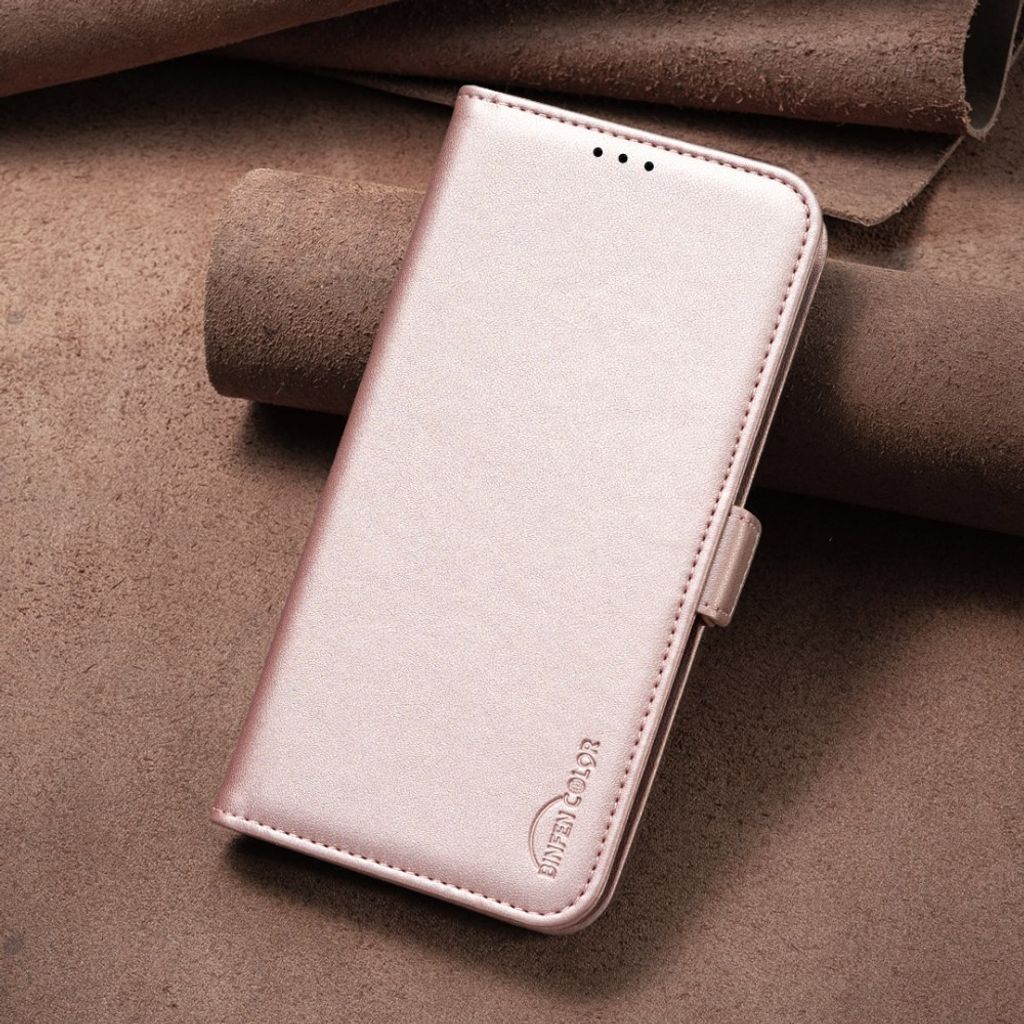 iPhone 18 Pro Max/17 Pro Max Lompakkokotelo magneettisella sulkimella - Vaaleanpunainen