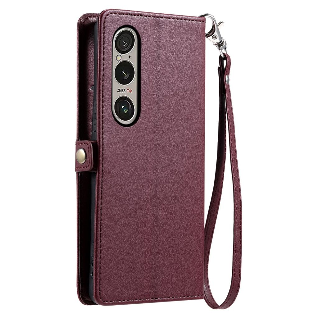 Sony Xperia 1 VII Kotelo Kantohihna - Punainen