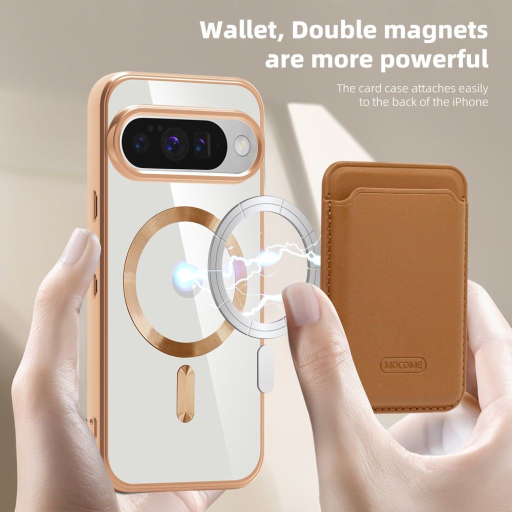 Google Pixel 10 / 10 Pro Case with Wallet - Brown