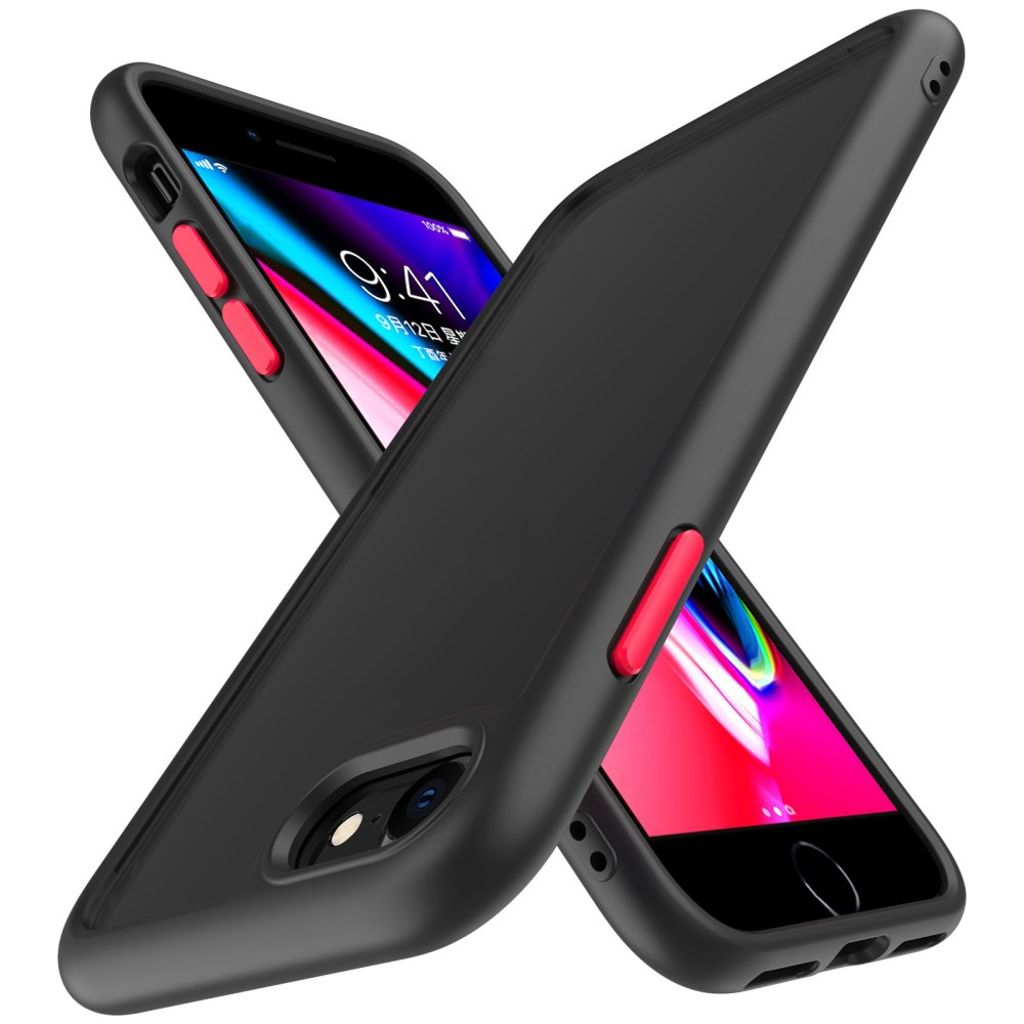 iPhone 6/6s/7/8/SE 2020/2022 Skal - Svart