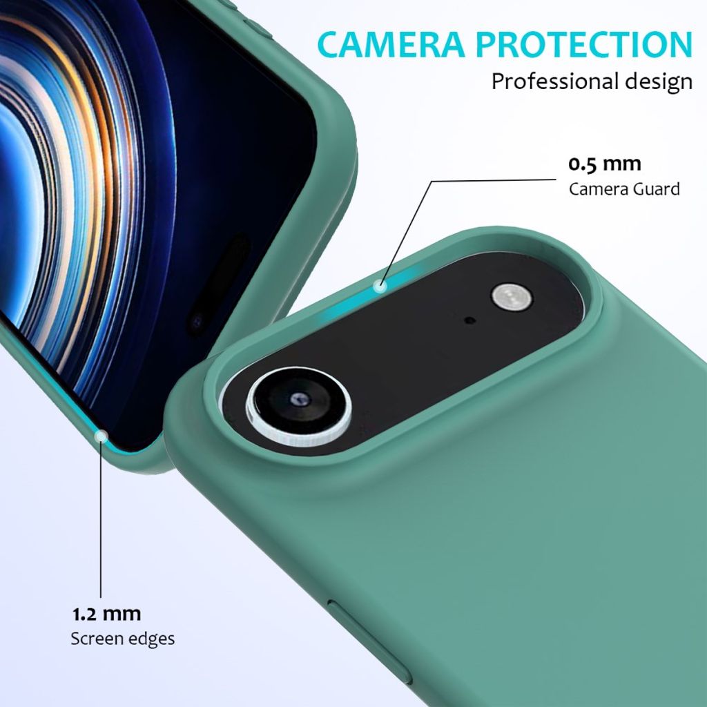 iPhone Air Silicone Case - Turquoise