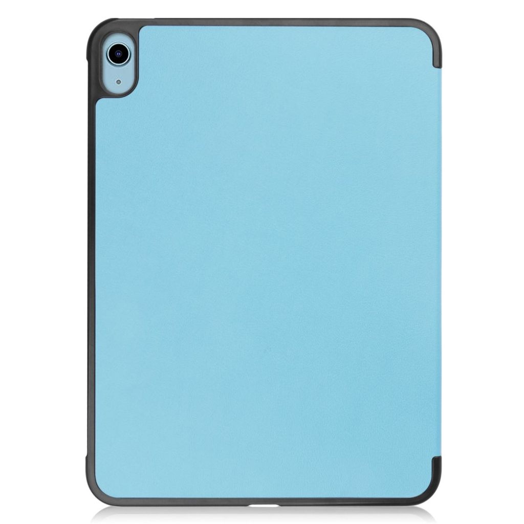 iPad A16 11" 2025/10.9" 2024 Tri-fold flip cover i kunstlæder - Blå