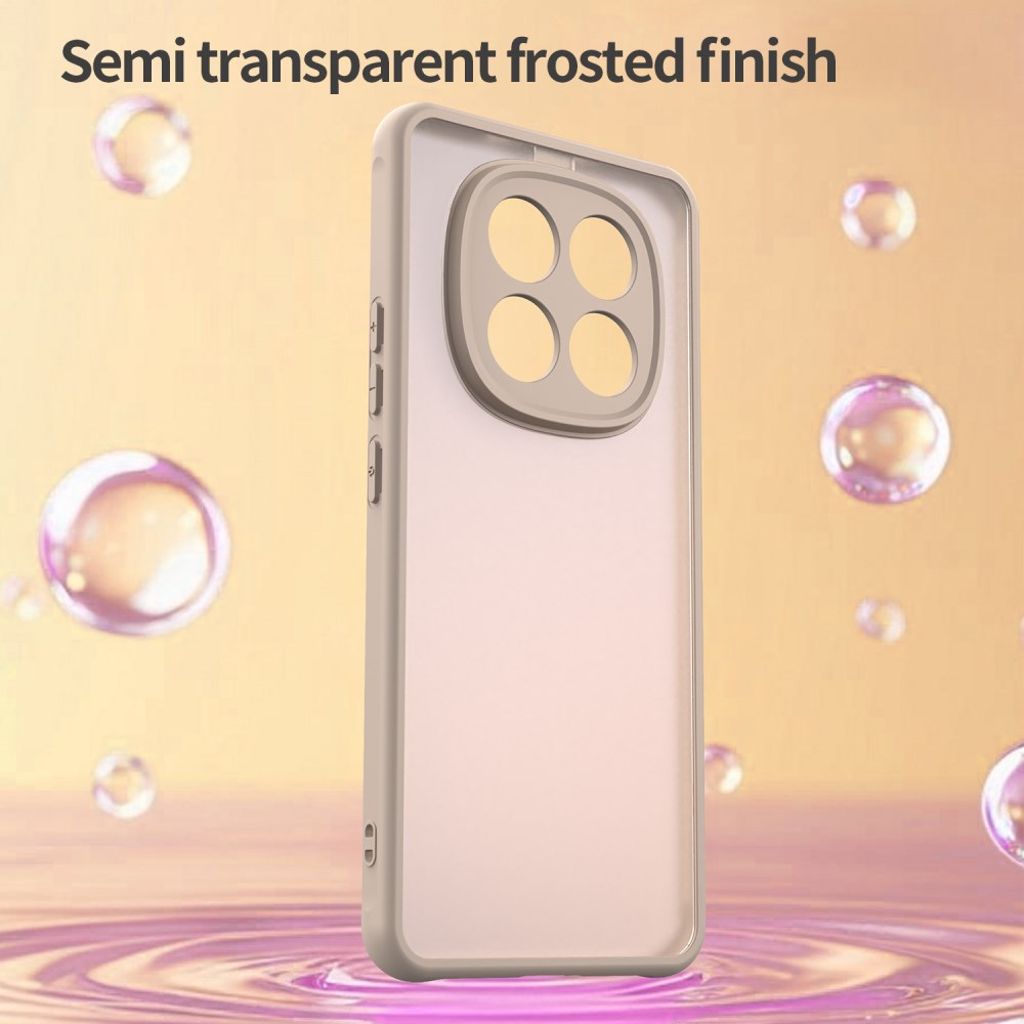 Xiaomi Poco M8 5G/Redmi Note 15 5G/15 4G Deksel Støtsikker - Desert Gold