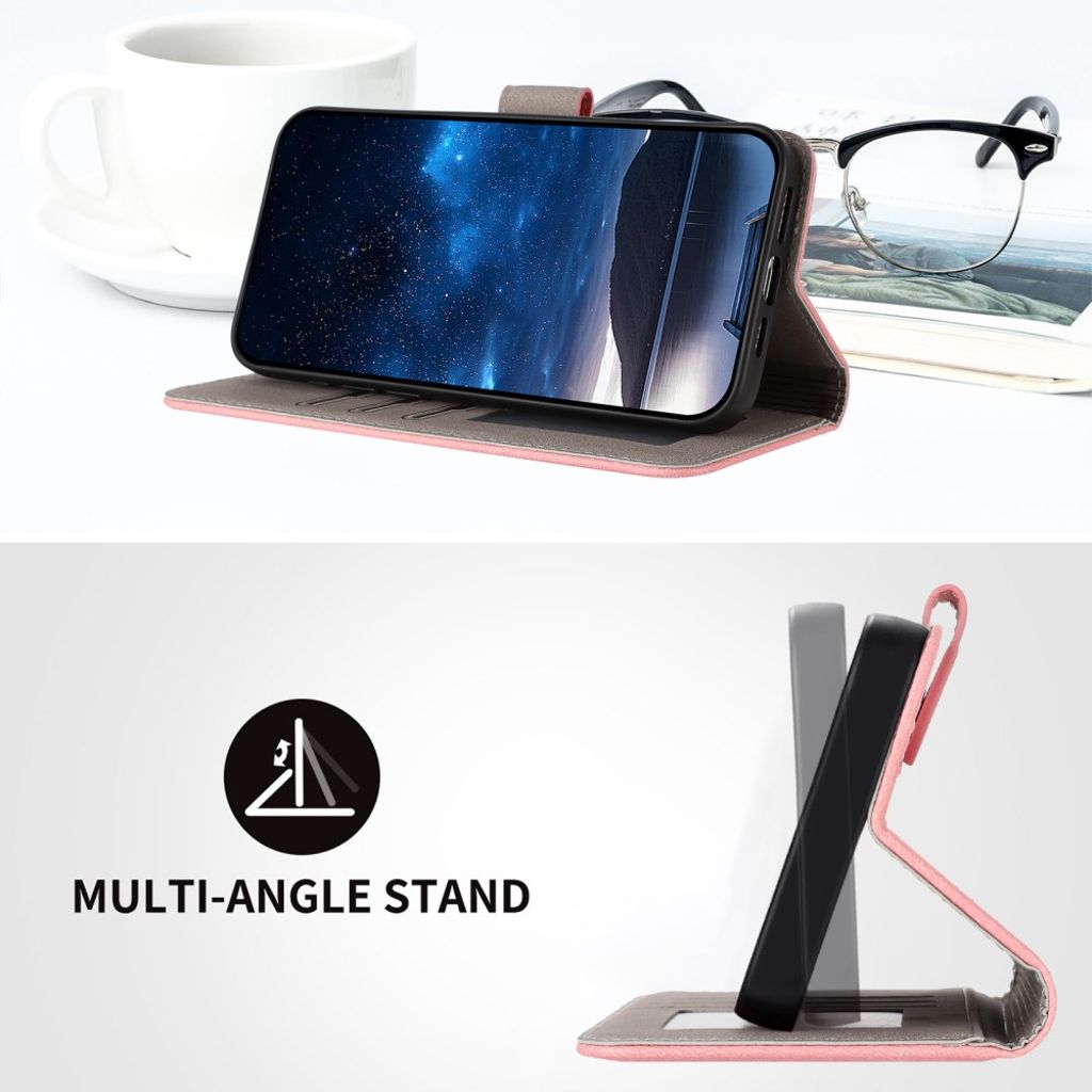 Xiaomi Redmi A5 4G Wallet Cover with Stand – Pink