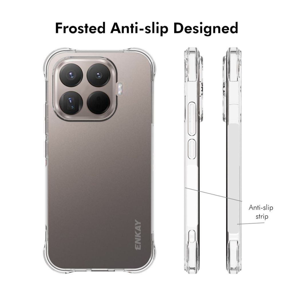 ENKAY HAT PRINCE Xiaomi 17T Stødsikkert cover - Transparent