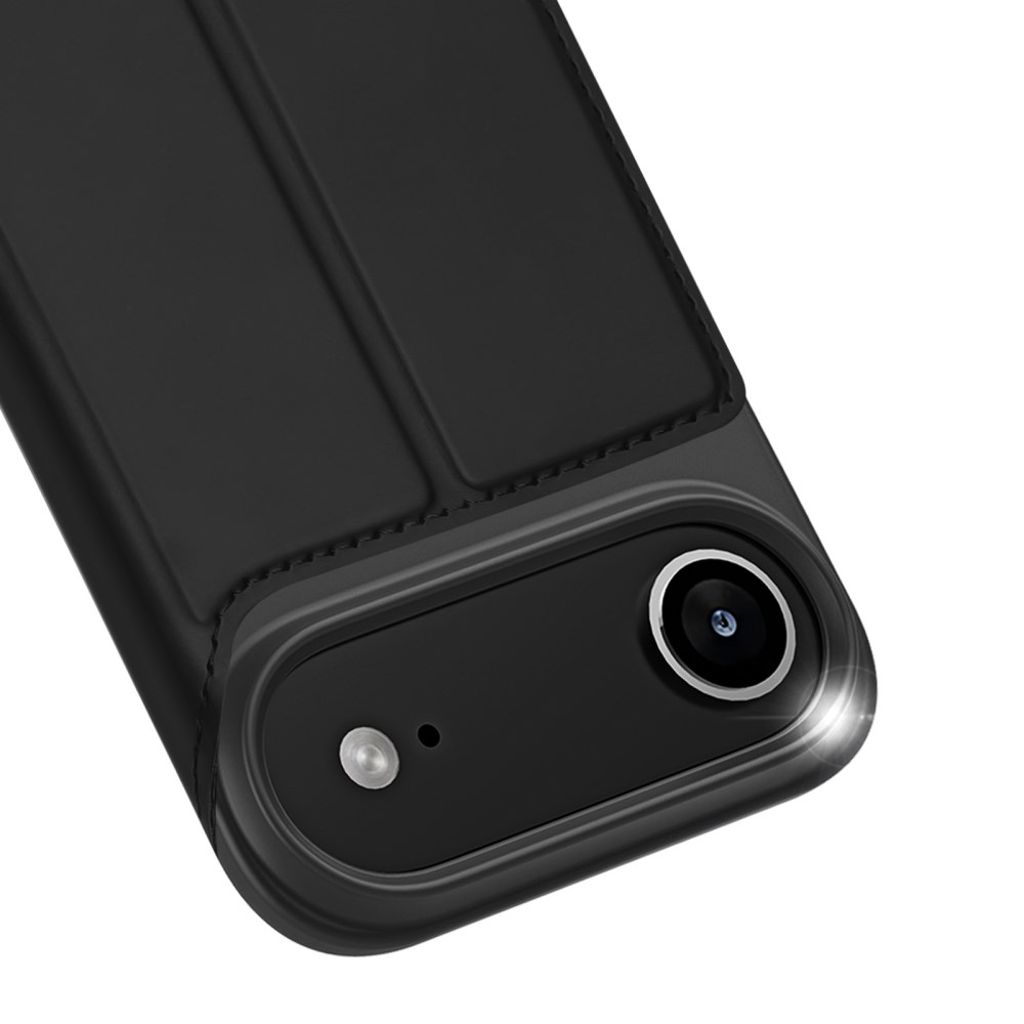 DUX DUCIS iPhone 17 Air Kotelo Jalustalla - Musta