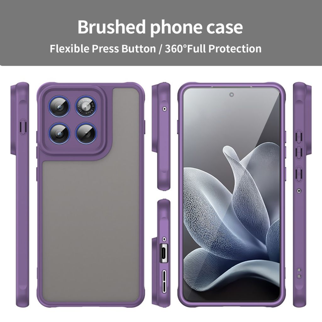 Motorola Edge 70 5G Skal Stötsäker – Lila