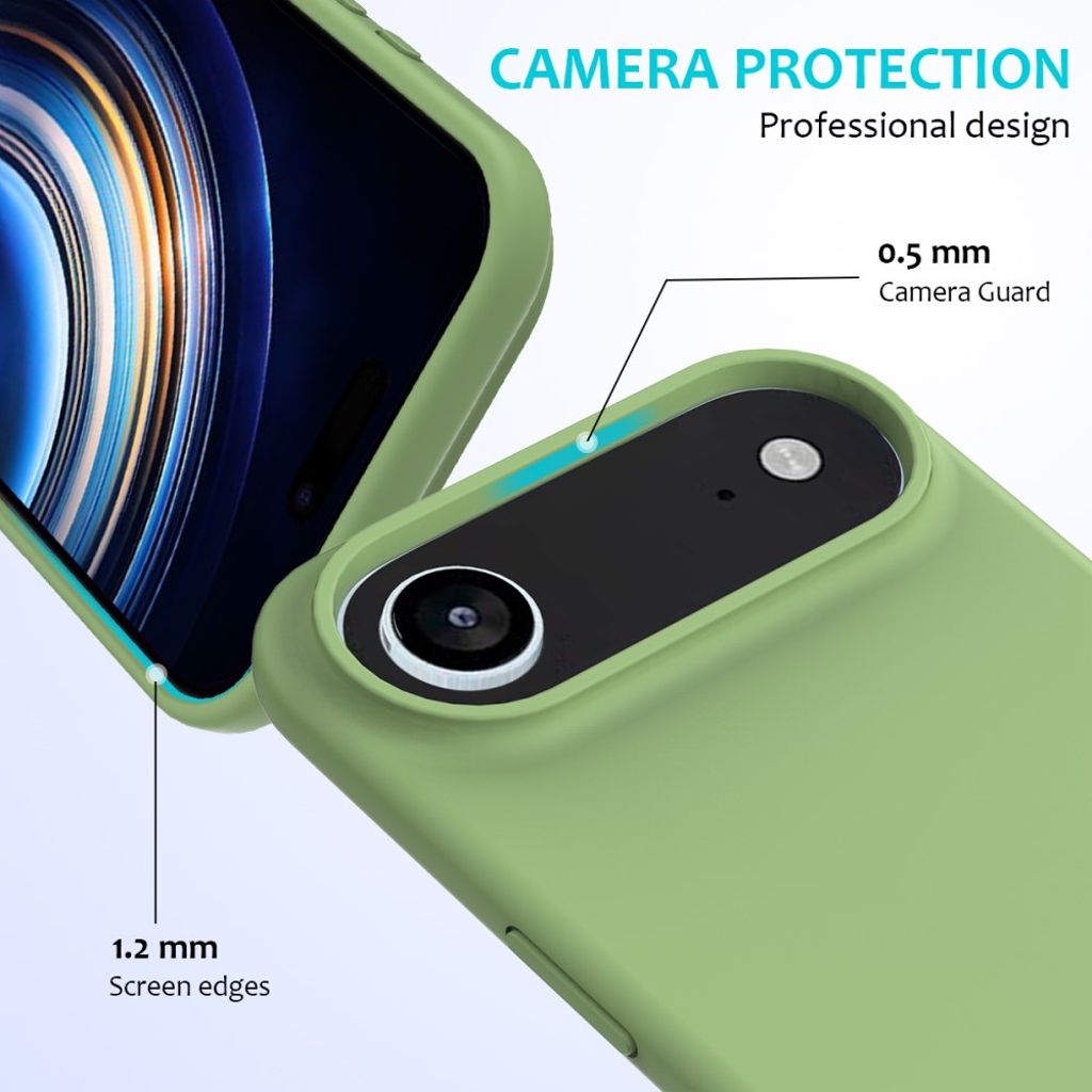 iPhone Air Silikonikuori - Vihreä