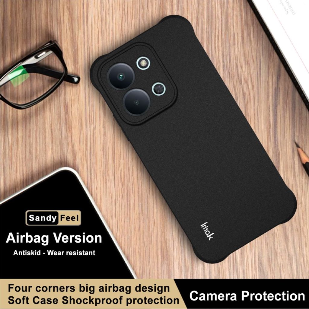 IMAK Xiaomi Redmi 15C 5G / 15C 4G Kuori - Musta