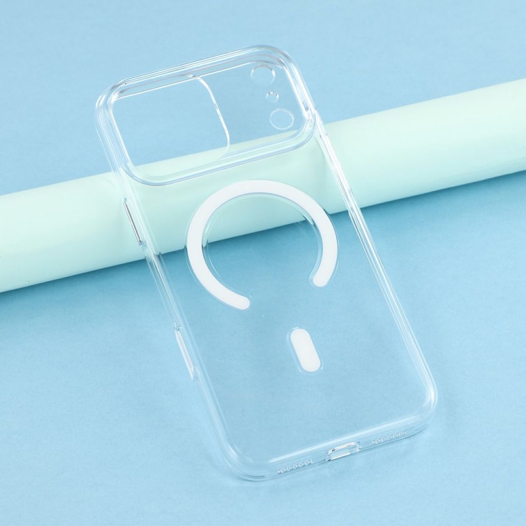 JAUCASE iPhone 18 Pro Max/17 Pro Max MagSafe Kuori - Läpinäkyvä