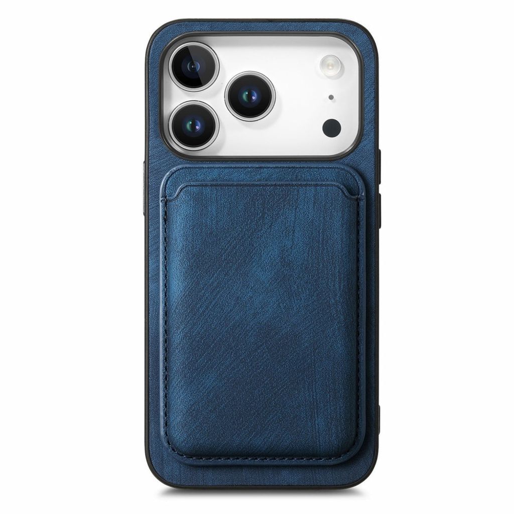 iPhone 17 Pro Max 2-i-1 Lommebokdeksel med Kortholder - Blå