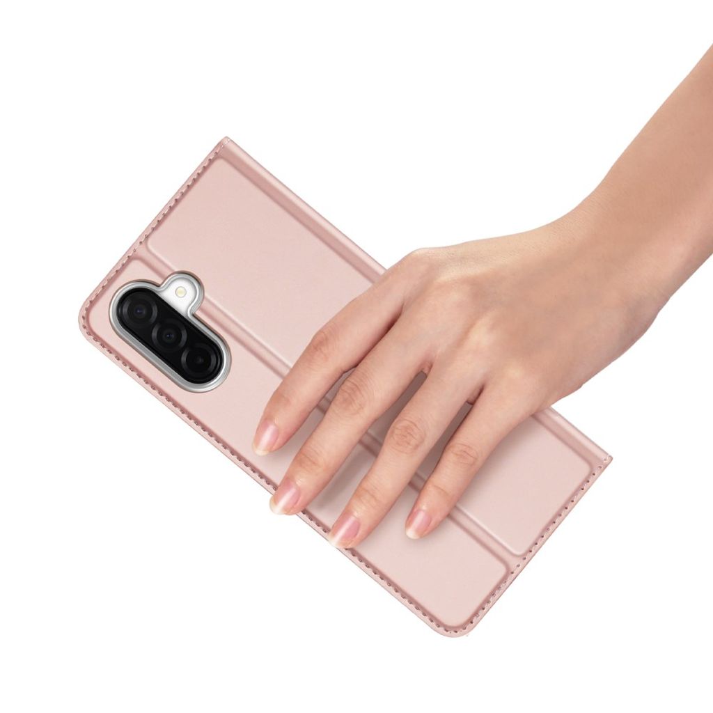 Dux Ducis Samsung Galaxy A27 5G Kotelo Kortin haltija – Vaaleanpunainen