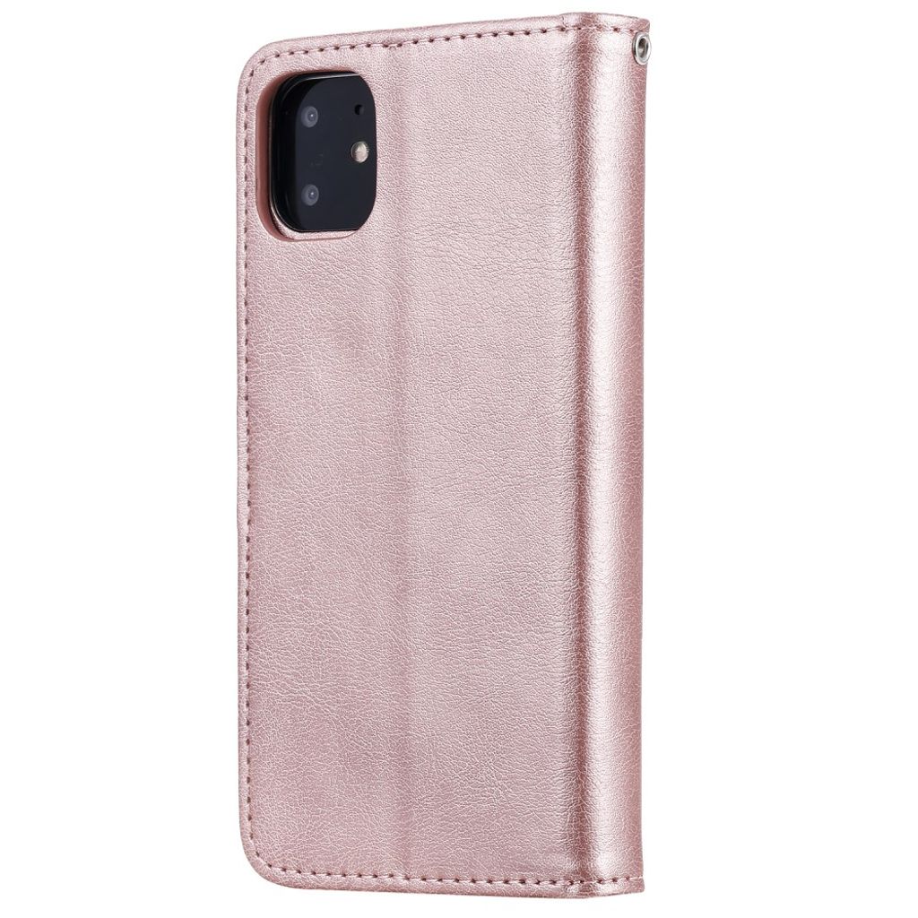 iPhone 11 Etui med Bærestrop - Rose guld