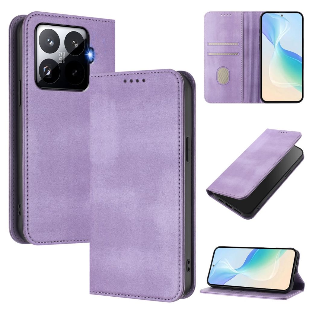 Xiaomi 15T Pro Kotelo Jalusta - Vaaleanvioletti