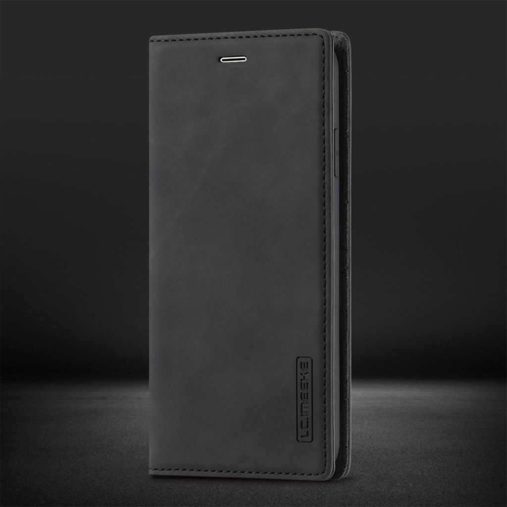 LC.IMEEKE iPhone X/XS Plånboksfodral Stativ - Svart