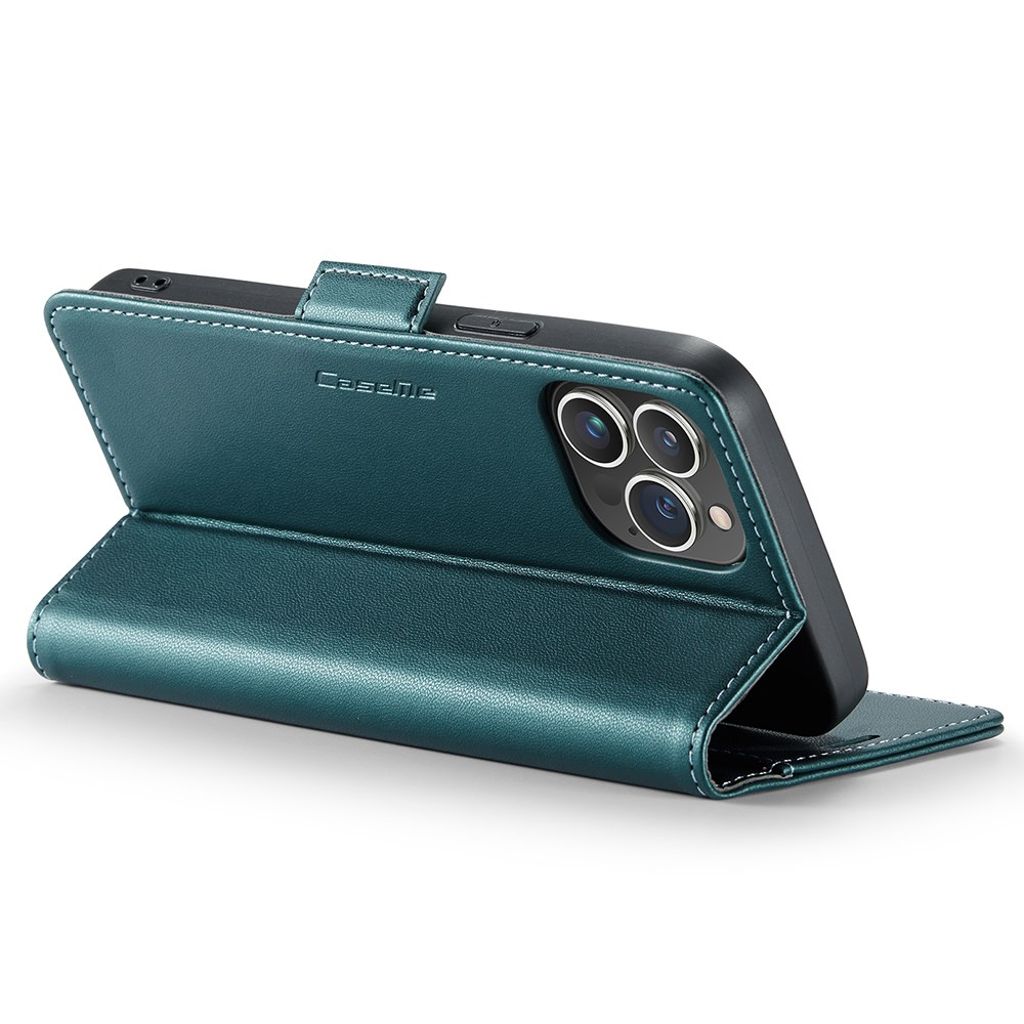 CASEME iPhone 15 Pro Max Kotelo Korttipaikka - Vihreä