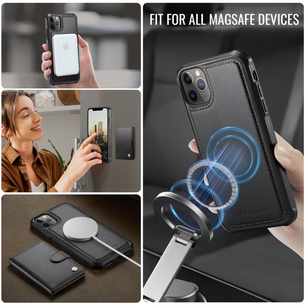 JEEHOOD iPhone 11 Pro Cover med MagSafe - Sort