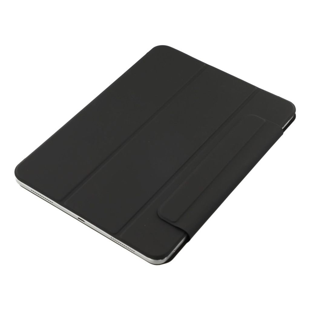 iPad A16 11" 2025/10.9" 2024 Tri-fold flip cover i kunstlæder - Sort