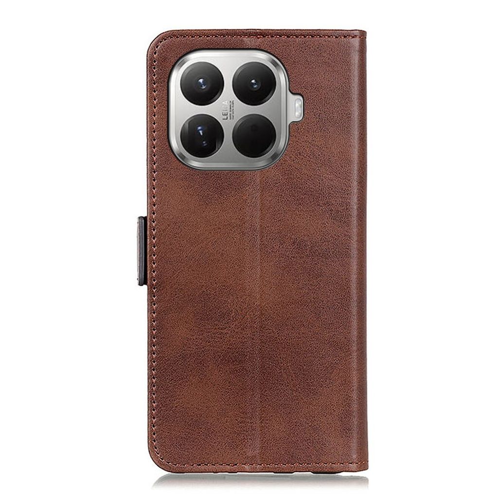 Xiaomi 17T Pro Lompakkokotelo PU nahka - Ruskea