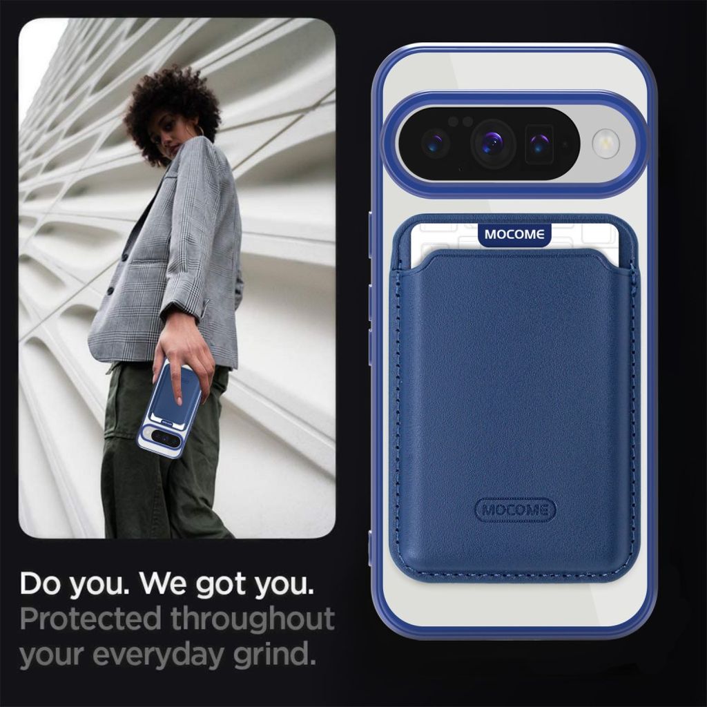 Google Pixel 10 / 10 Pro Case with Wallet - Dark Blue