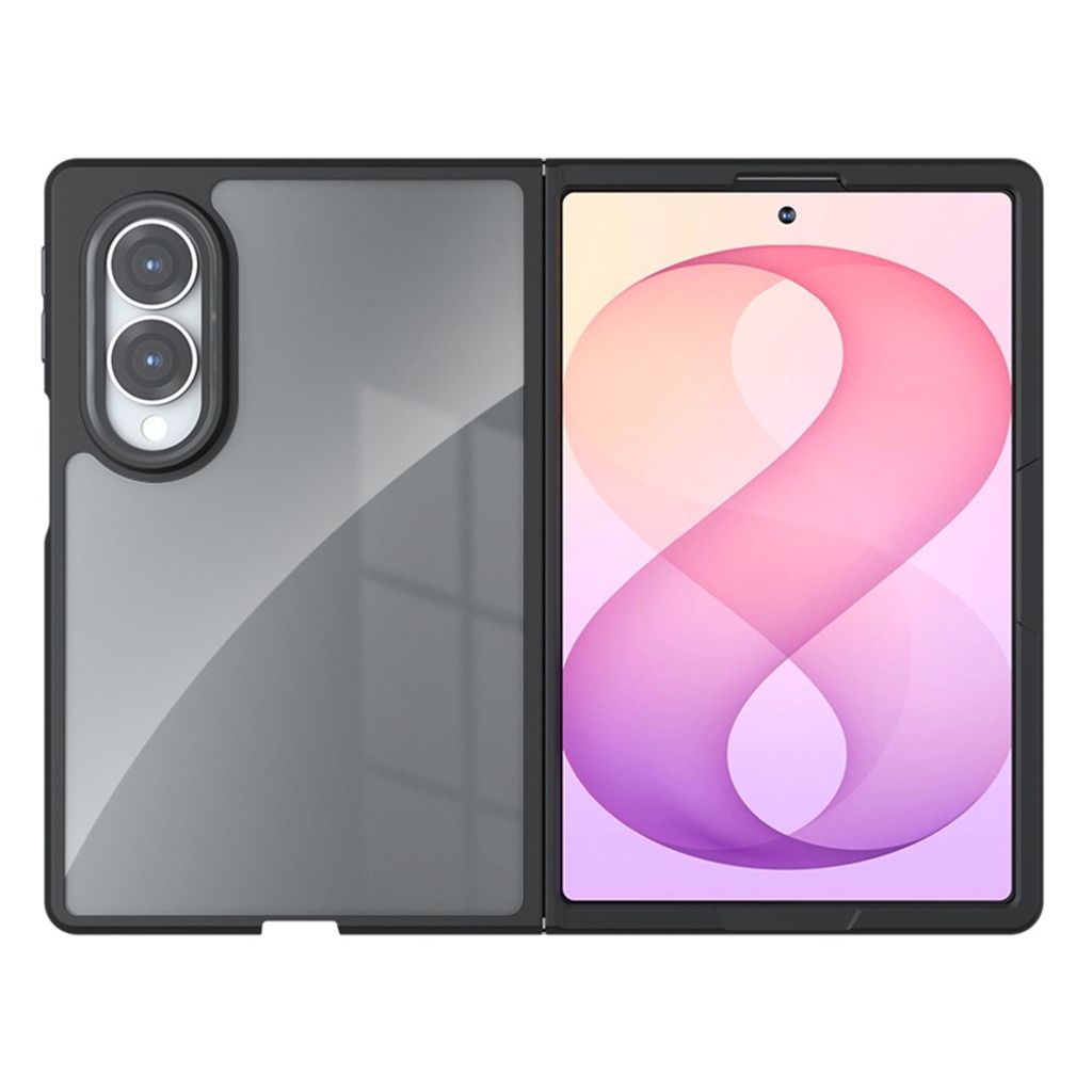 Samsung Galaxy Z Fold8 Stødsikkert Cover - Gennemsigtig