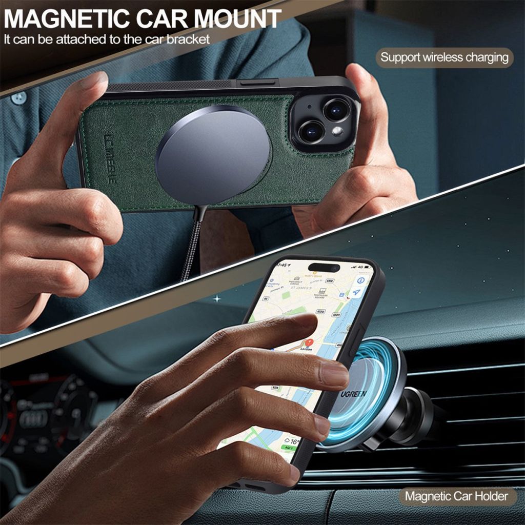 LC.IMEEKE iPhone 13 MagSafe Compatible Case - Green